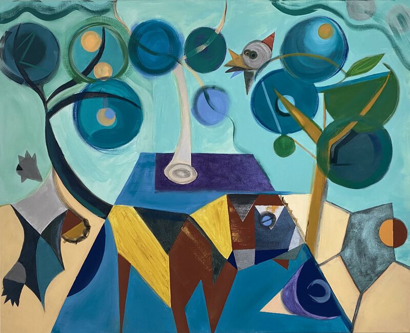 Mama Duso's Bruno - a Paintings by FIORÉ